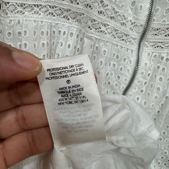 Alice + Olivia White dress - Picture 10 of 10